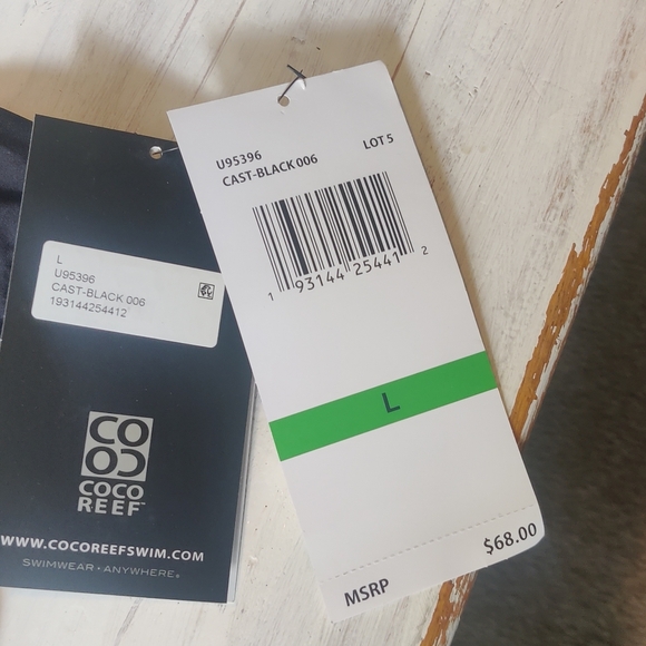 💛 Limited Time Sale💛Coco Reef Black Swimgear Skirt - Picture 4 of 9